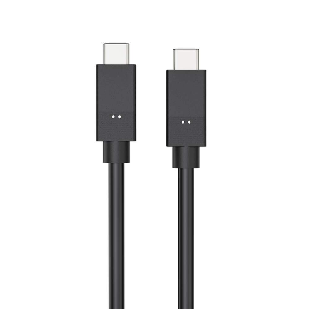 GEAR Cable USB-C to USC-C 3.1 5A/100W/10GB Gen 2 1.5m Black | Elektronik - Kablar & Adaptrar - Adaptrar & Signalomvandlare - USB | Pryloteket