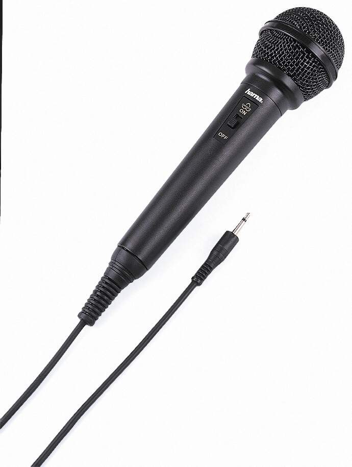 HAMA Microphone Dynamic DM20 Mono Black | Hem & Hobby - Fest & Underhållning - Karaoke | Pryloteket