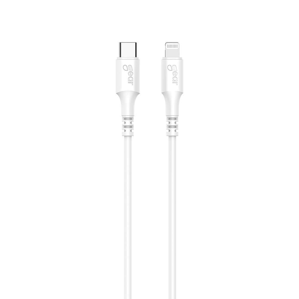 GEAR Cable USB-C to Lightning C94 0.5m MFI Cable White | Elektronik - Kablar & Adaptrar - Adaptrar & Signalomvandlare - Lightning | Pryloteket