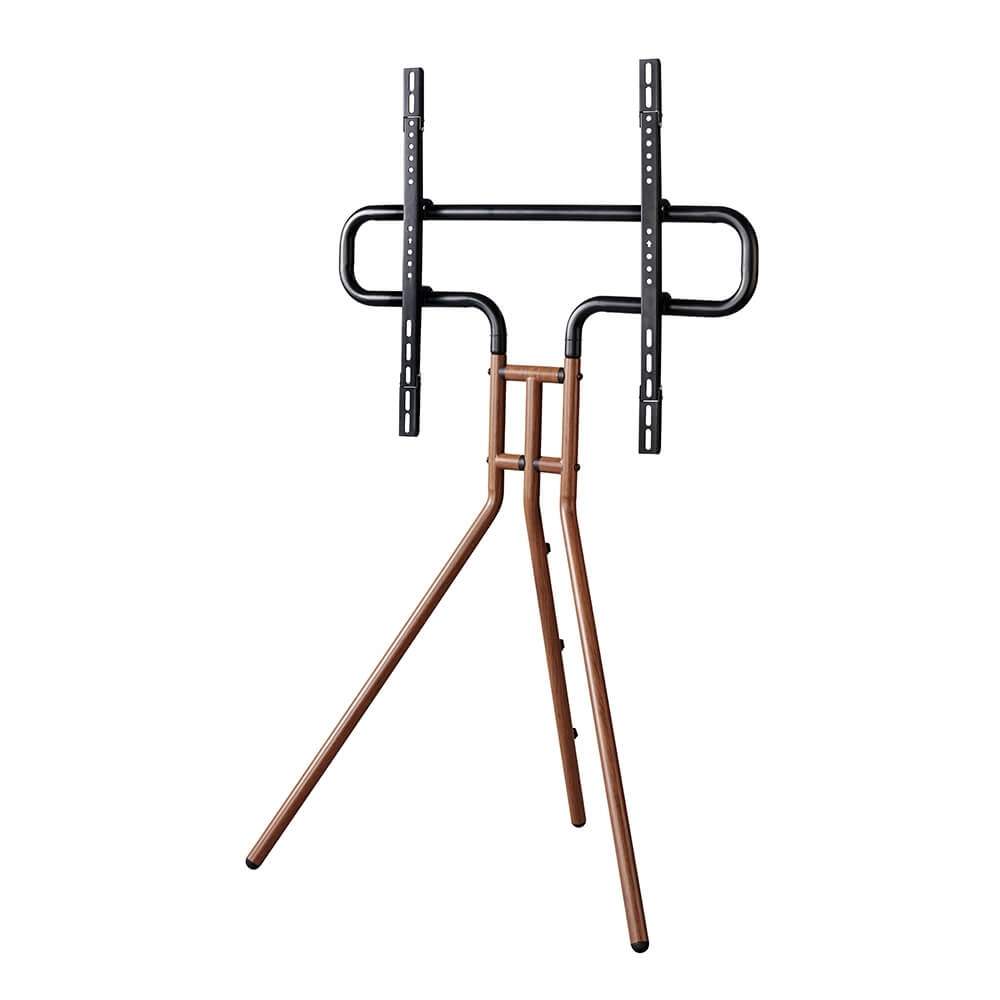 HAMA TV-stativ Design op til 75" Walnut Wood look