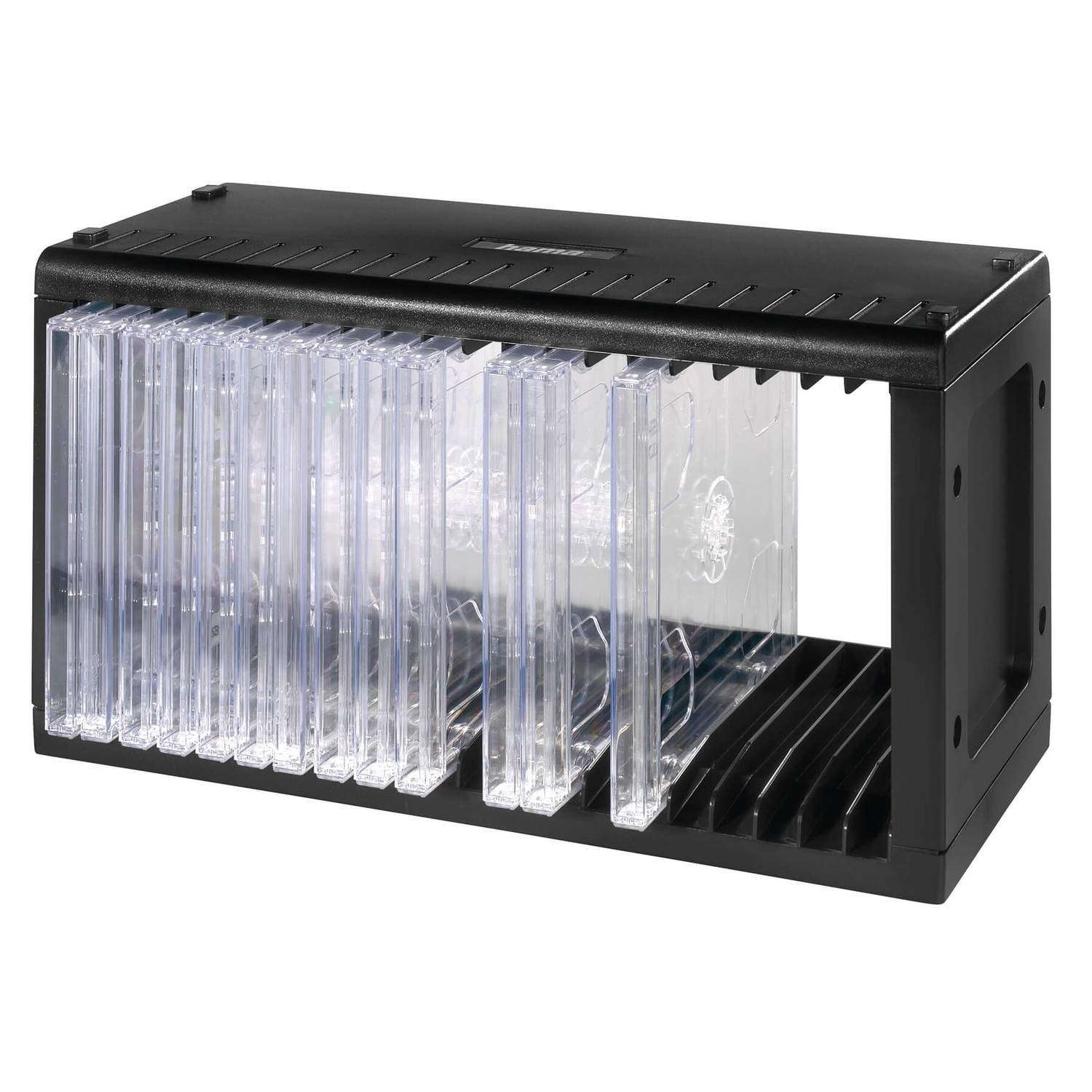 HAMA CD-reol til 20 CD'er Sort