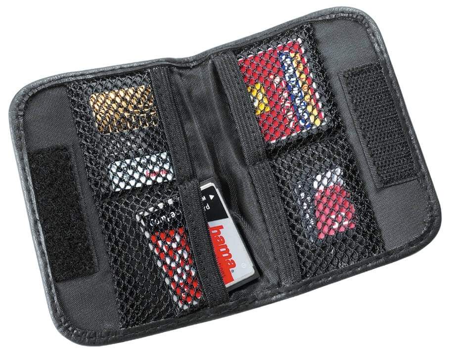 HAMA Hukommelseskort etui Sort Universal S