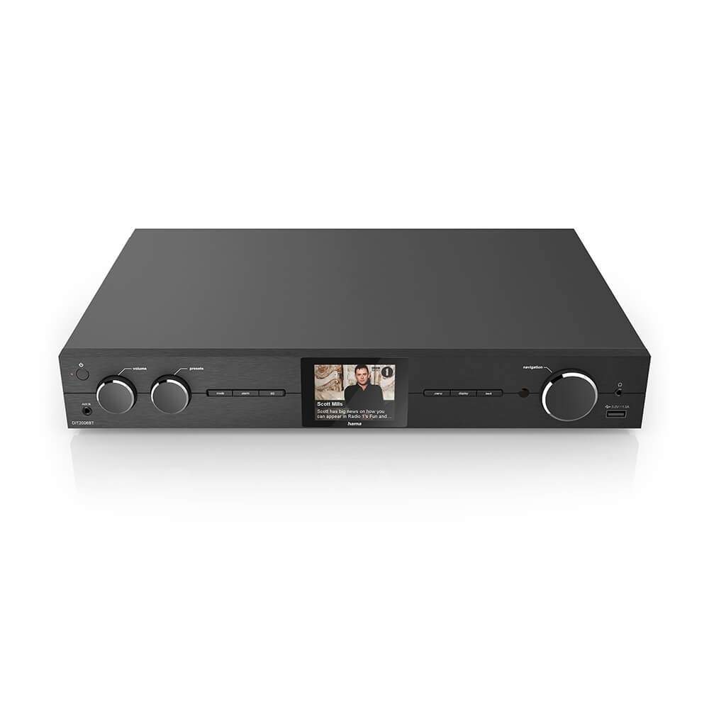HAMA Radio DAB+ Internet FM DIT2006BT Sort