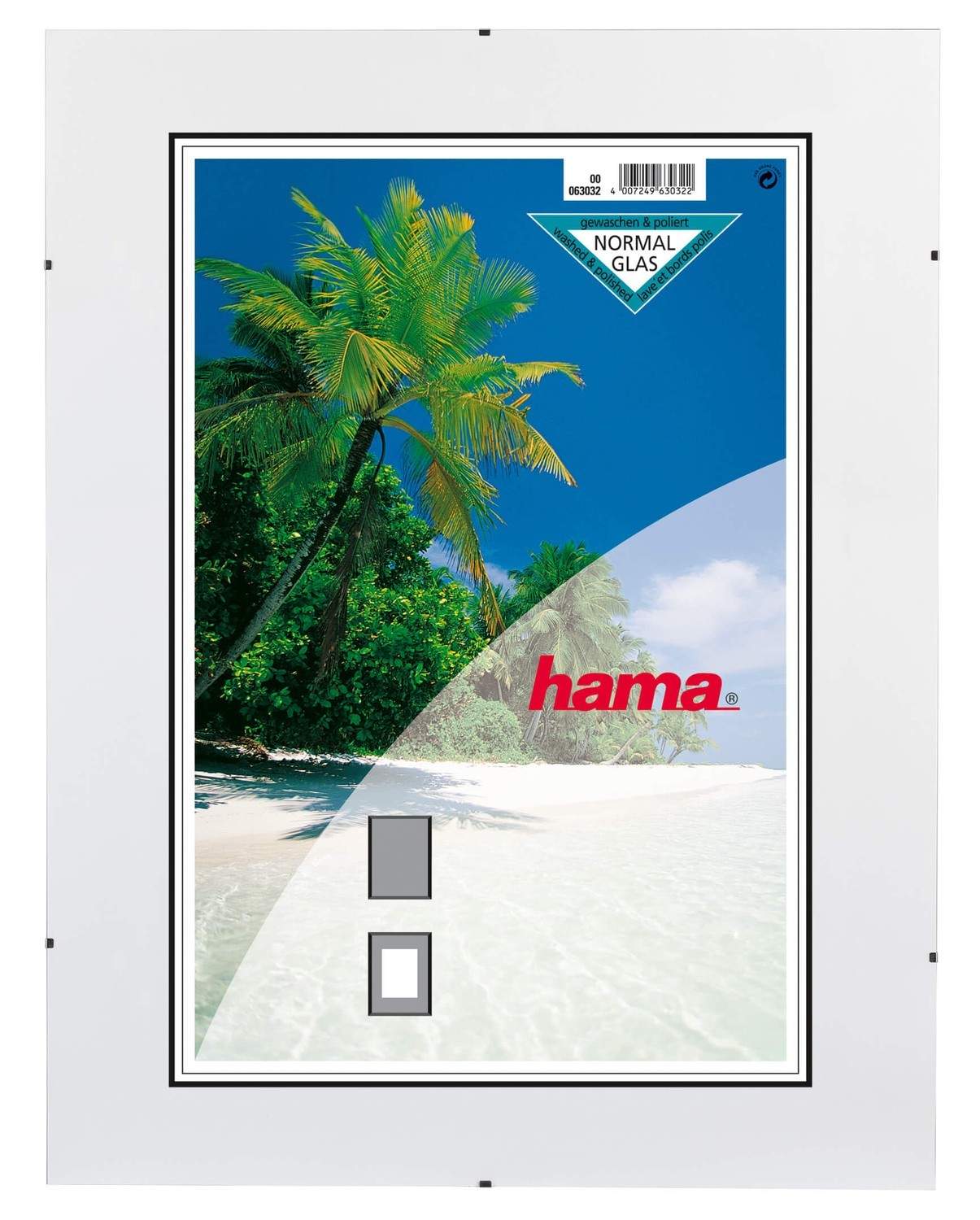 HAMA Clip-ramme 30x45 cm normalt glas Billedstørrelse 20 x 30 cm
