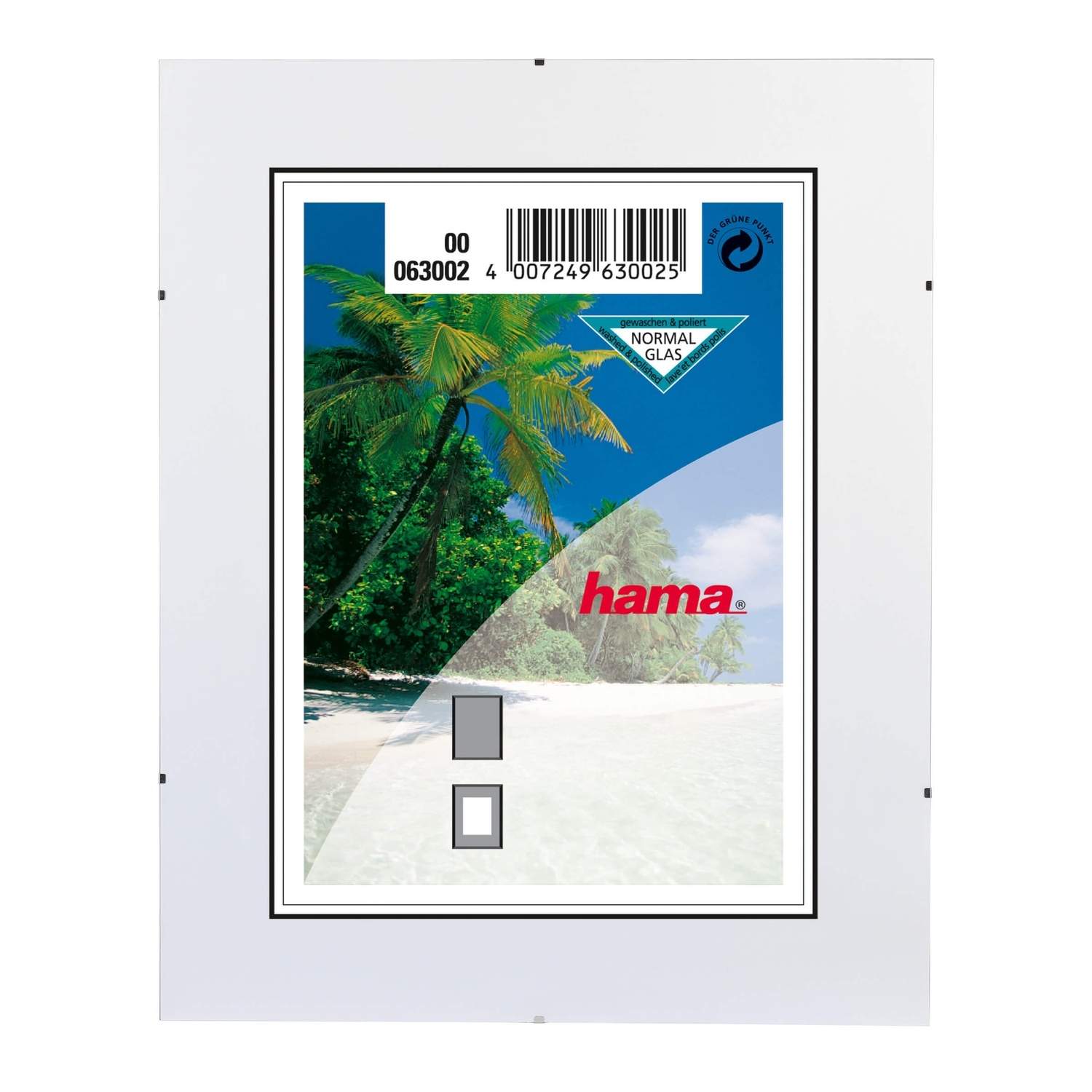HAMA Clip-ramme 10,5x15 cm normalt glas Billedstørrelse 7 x 10 cm