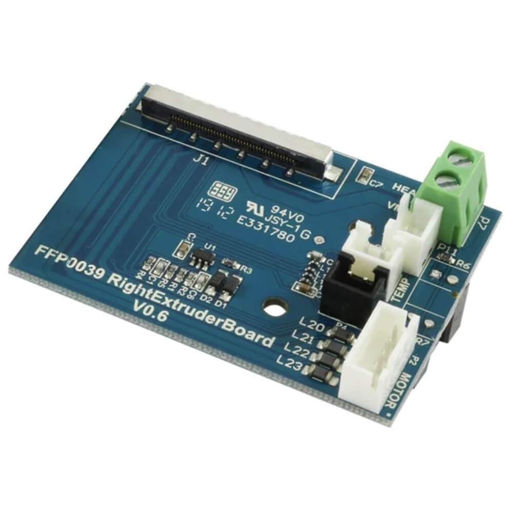 FLASHFORGE højre ekstruderadapterkort Reservedel til Creator 3 Pro