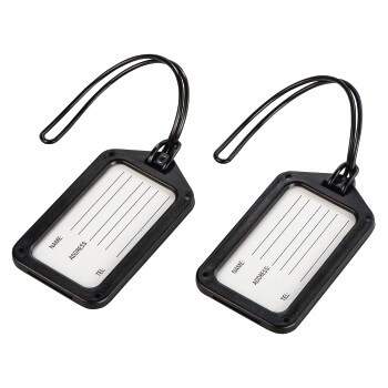 HAMA Luggage Tag 2-pack Black | Hem & Hobby | Pryloteket
