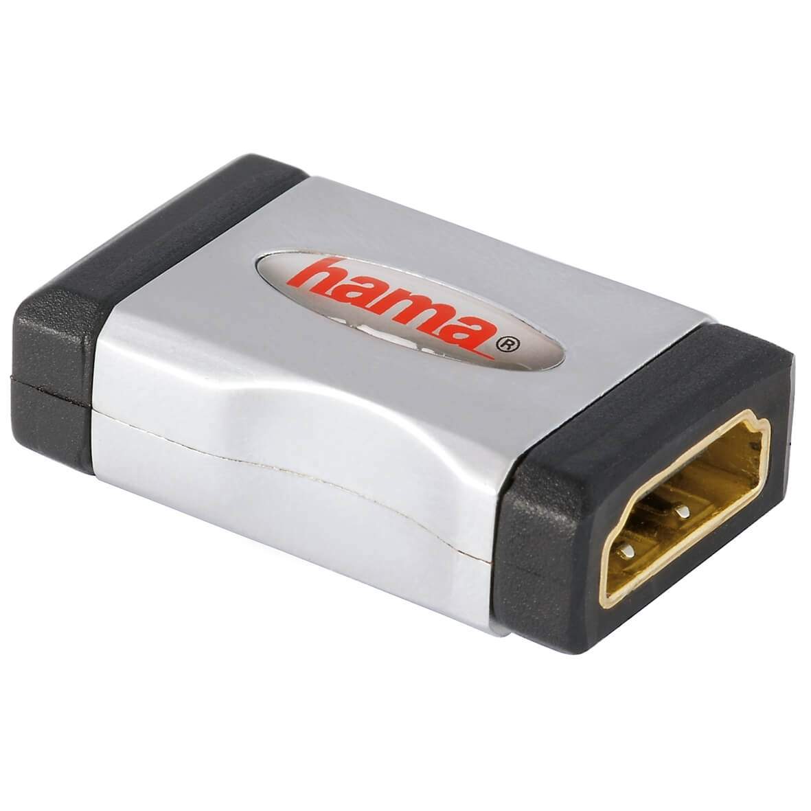 HAMA Adapter HDMI Naaras-Naaras Kulta Musta