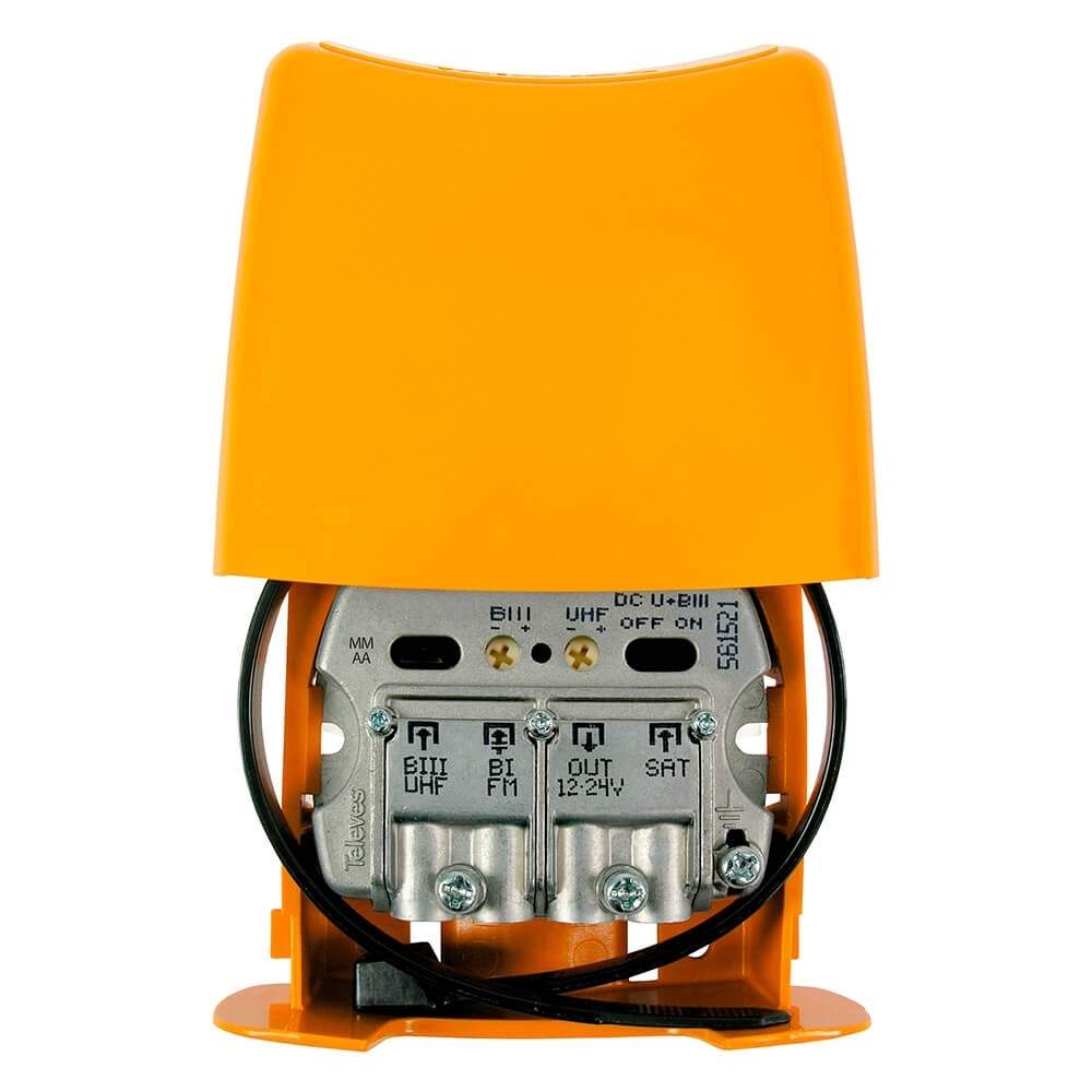 TELEVES Nanokom Mastforstærker VHF/UHF+FM+SAT K21-48 LTE700