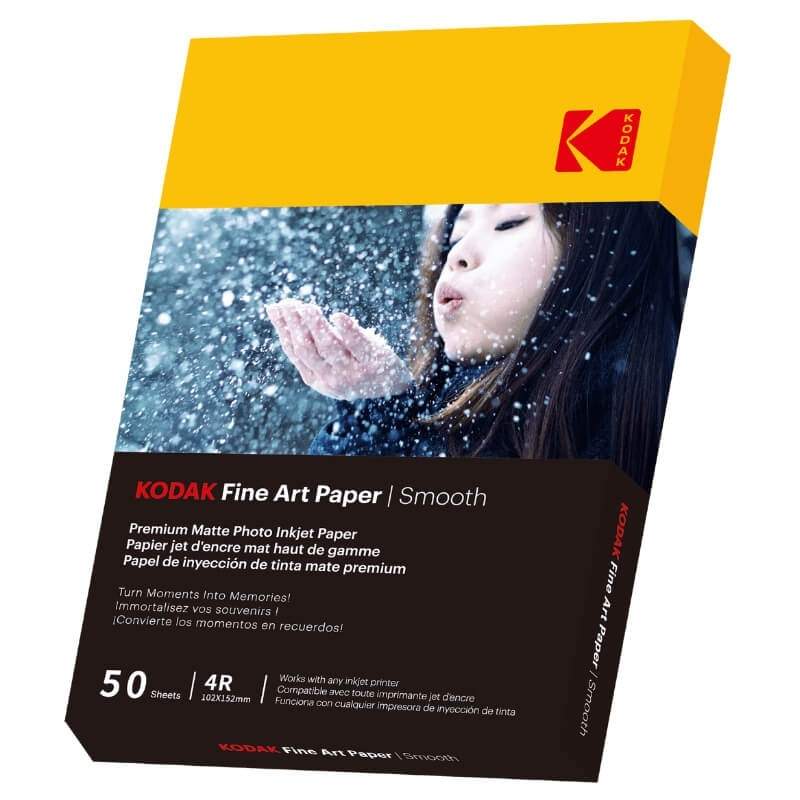 KODAK 10x15 cm mat glat papir 230g/m² 50 ark
