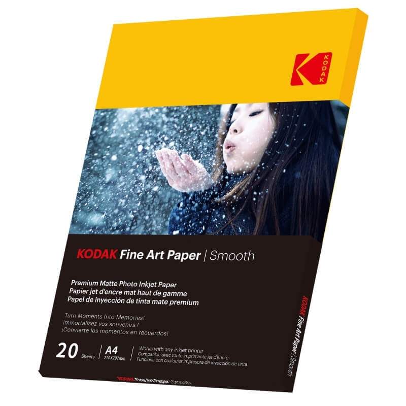KODAK 21x29,7 cm mat glat fotopapir 230g/m² 20 ark