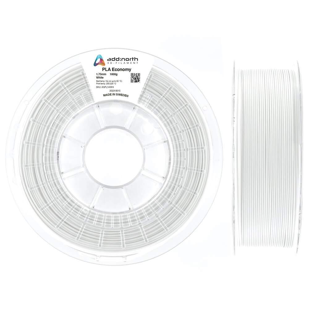 ADDNORTH PLA Economy 1000g Hvid