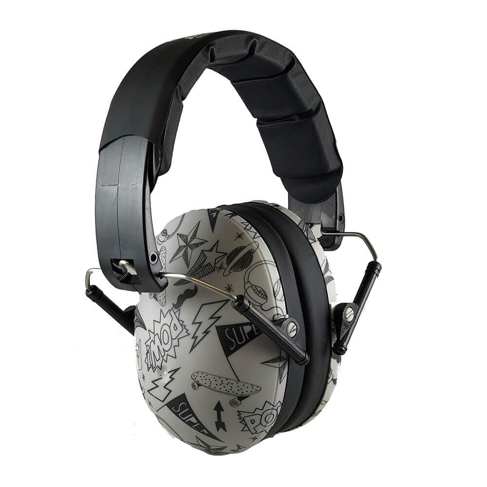 BANZ øreværn til børn graffiti