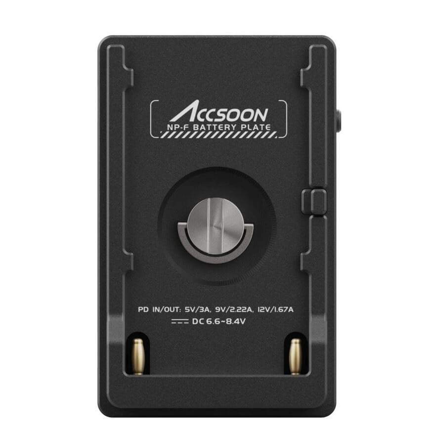 ACCSOON ACC04 NP-F batteriplade