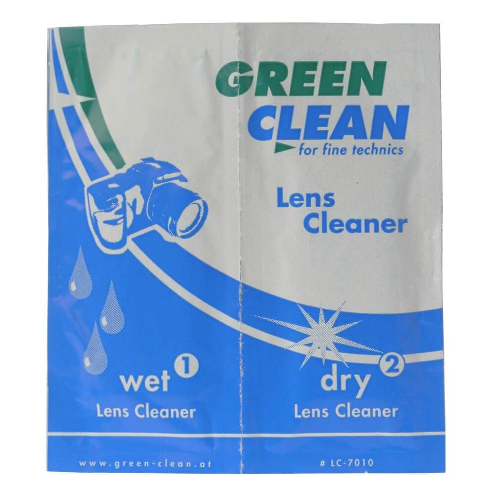 GREEN CLEAN Renseklud Linse LC-7010 Våd/Tør Blister 10P