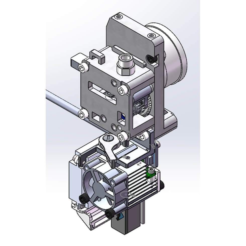Flashforge Extruder Assembly L Spare part for Guider 3 Ultra | Hem & Hobby | Pryloteket
