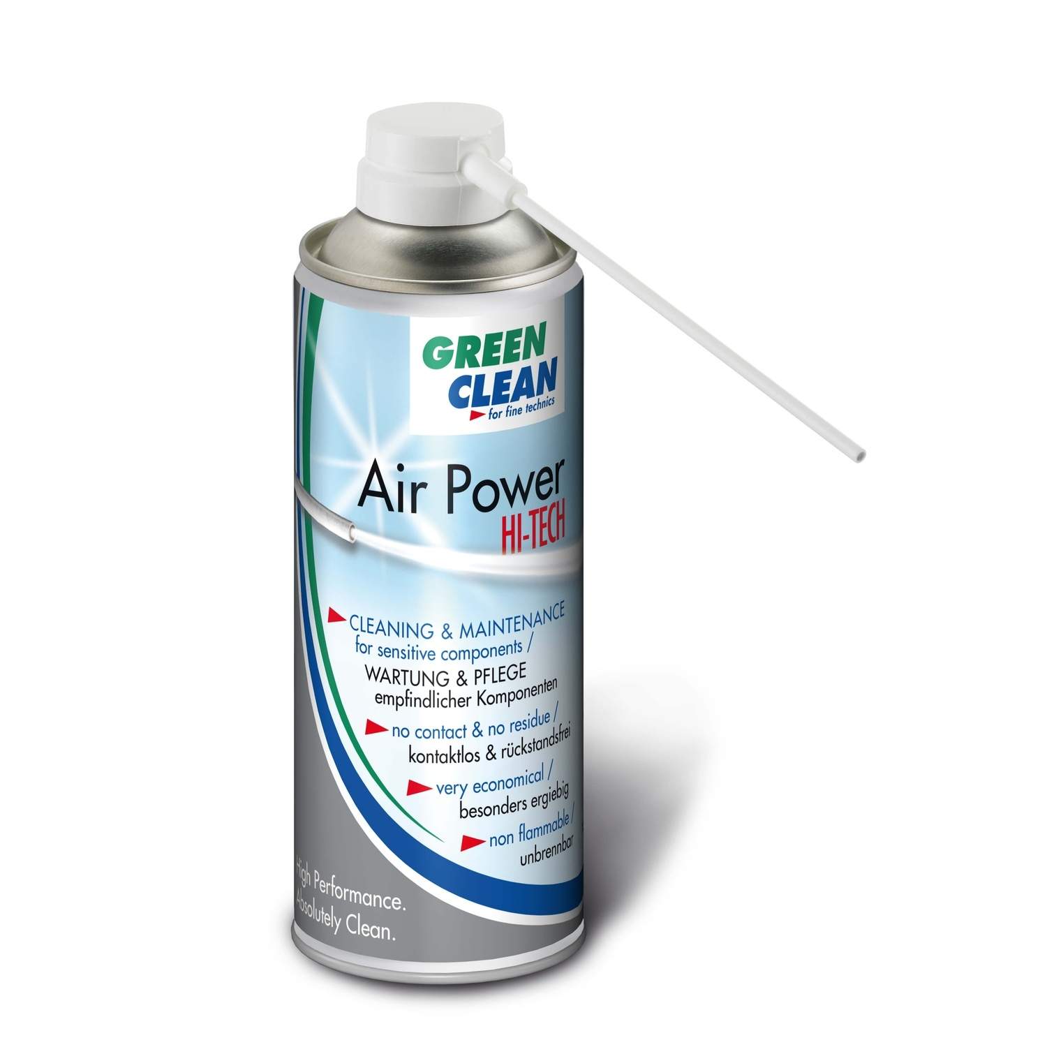 GREEN CLEAN Trykluft 400 ml. G-2050 Air Power Hi Tech