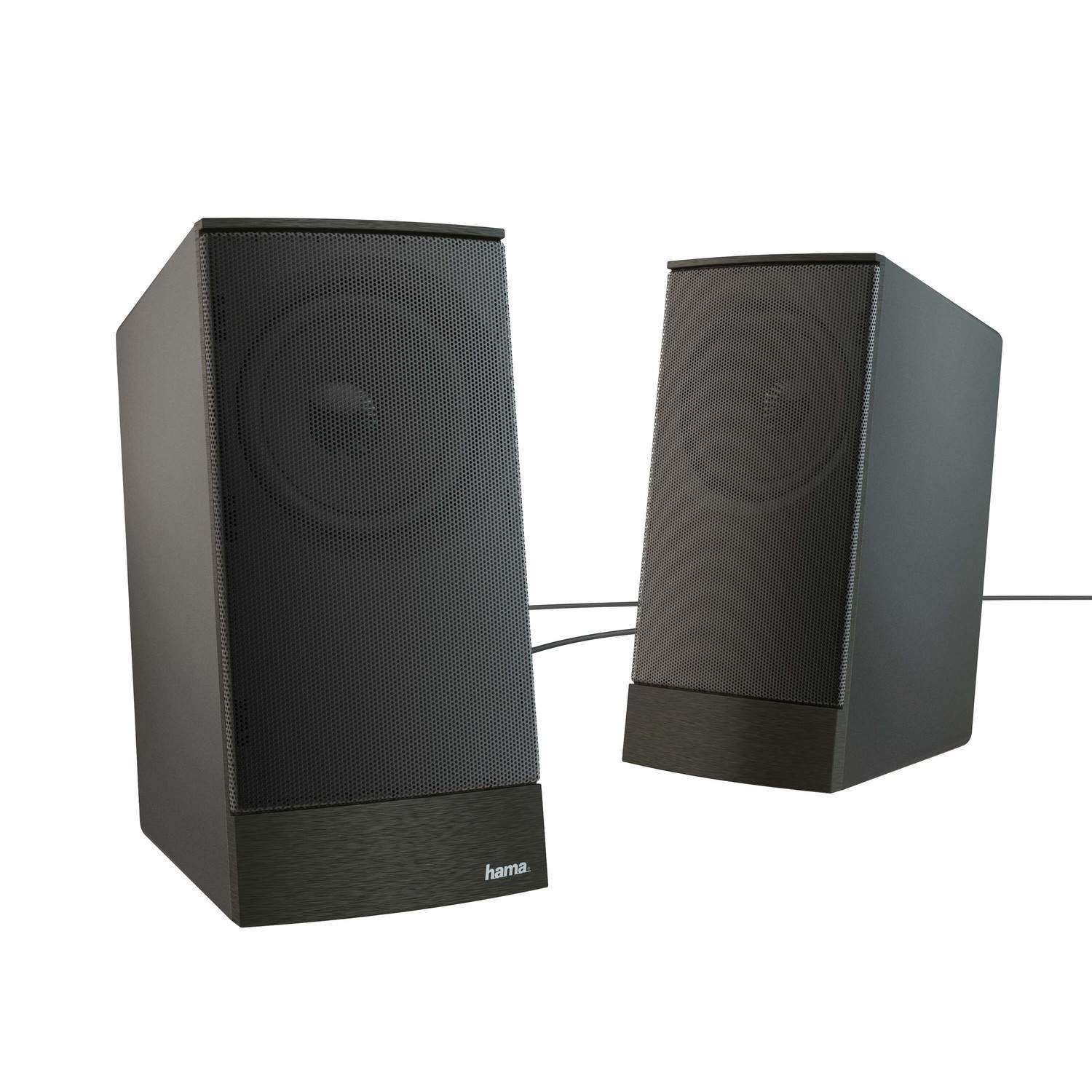 HAMA PC Högtalare Sonic LS-208 2.0 Svart | Elektronik - Ljud & Bild - Högtalare | Pryloteket