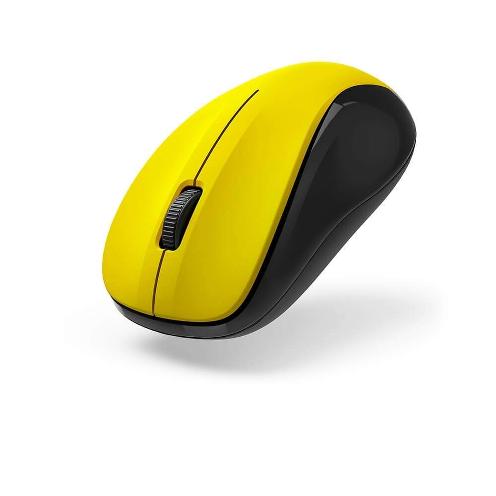 HAMA Optical Wireless Mouse MW-300 V2 Yellow | Elektronik - Kablar & Adaptrar - Adaptrar & Signalomvandlare - Ljud | Pryloteket