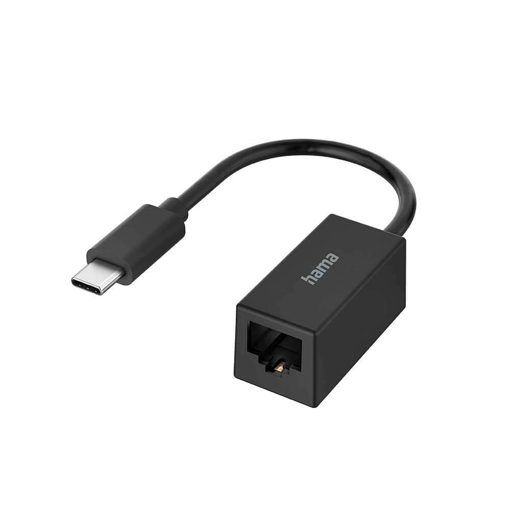 HAMA Network Adapter USB-C 3.1 to RJ45/LAN | Hem & Hobby - Husdjur - Hund | Pryloteket