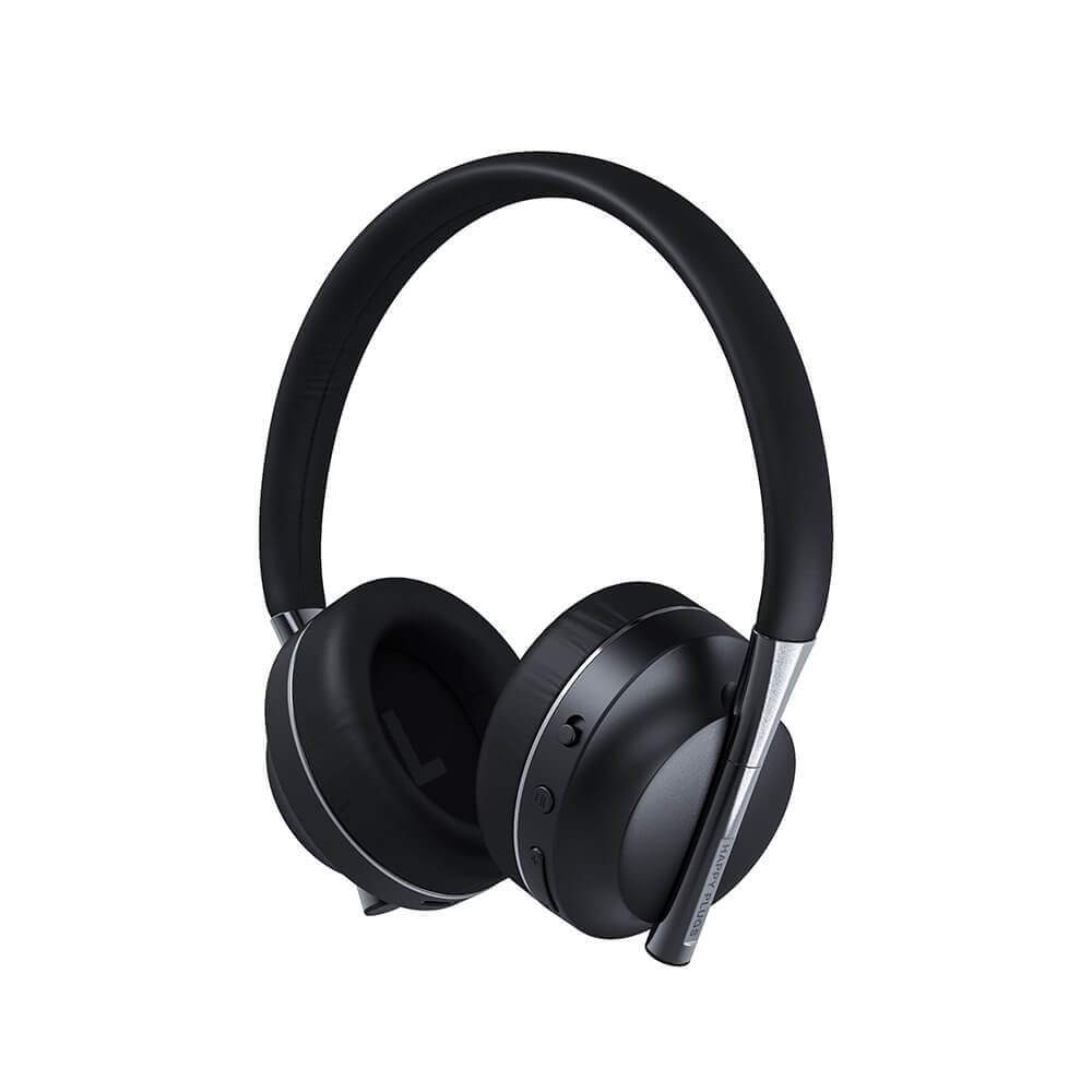 HAPPY PLUGS Play Hovedtelefon Over-Ear 85dB Trådløs Sort