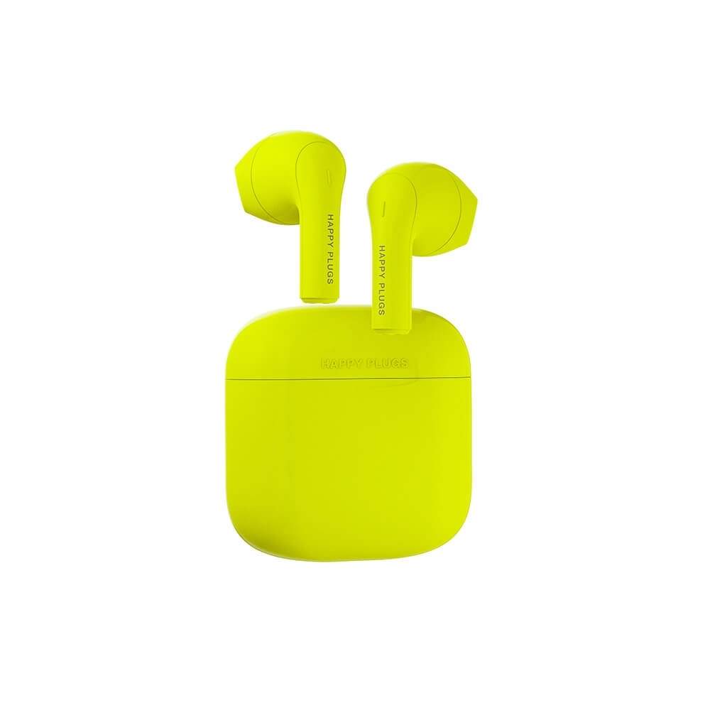 HAPPY PLUGS Joy Hovedtelefon In-Ear TWS Neon Gul