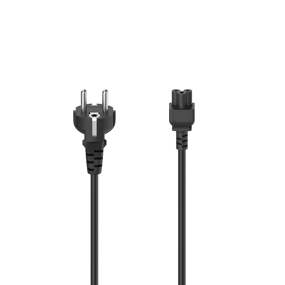 HAMA Mains Cable 3-Pin Black 2.5m | Elektronik - Kablar & Adaptrar - Kablar | Pryloteket