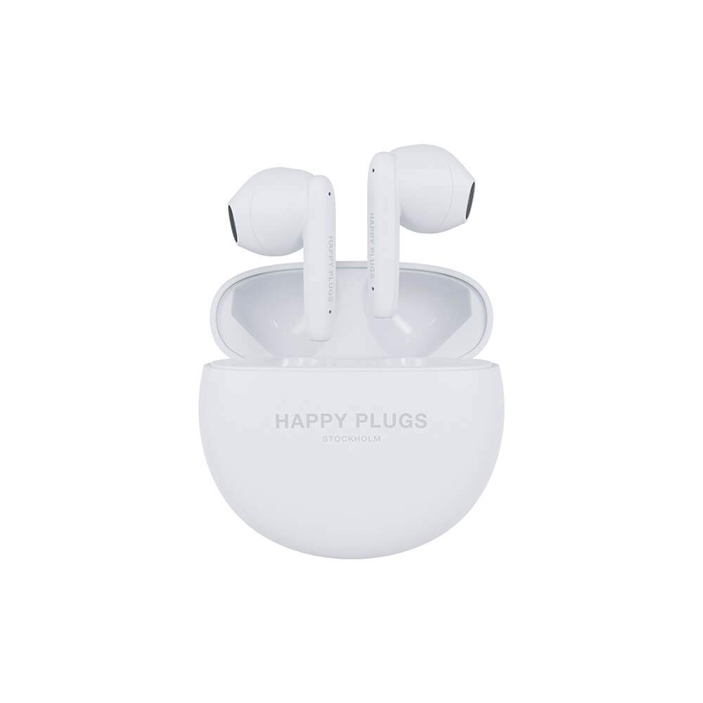 HAPPY PLUGS Hovedtelefon JOY Lite In-Ear True-Wireless White