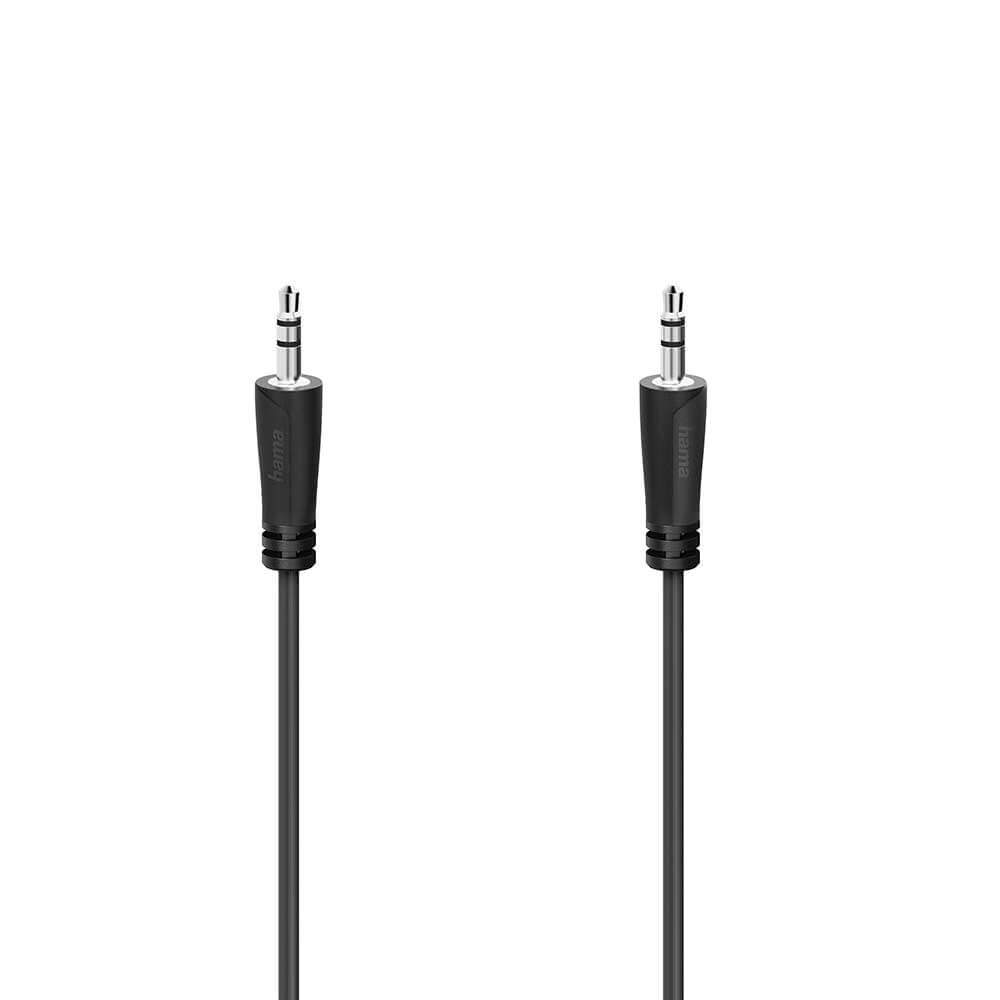 HAMA Cable Audio 3.5mm-3.5mm 5.0m | Elektronik - Kablar & Adaptrar - Adaptrar & Signalomvandlare - Ljud | Pryloteket