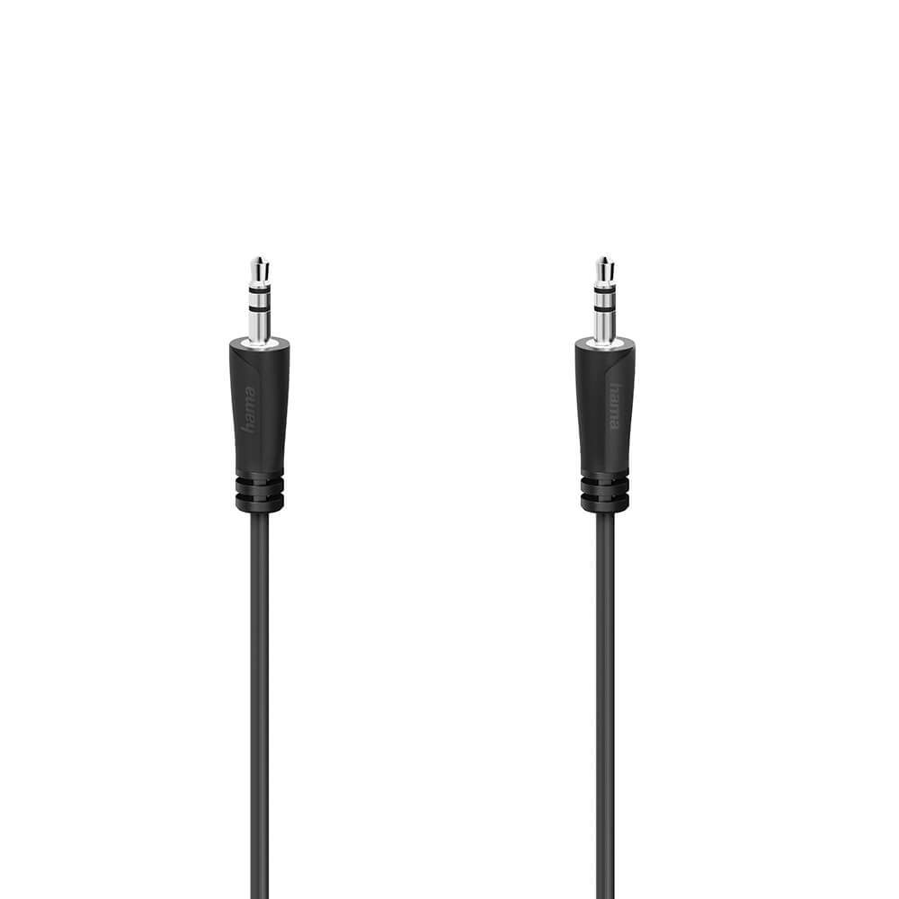HAMA Cable Audio 3.5mm-3.5mm 3.0m | Elektronik - Kablar & Adaptrar - Adaptrar & Signalomvandlare - Ljud | Pryloteket