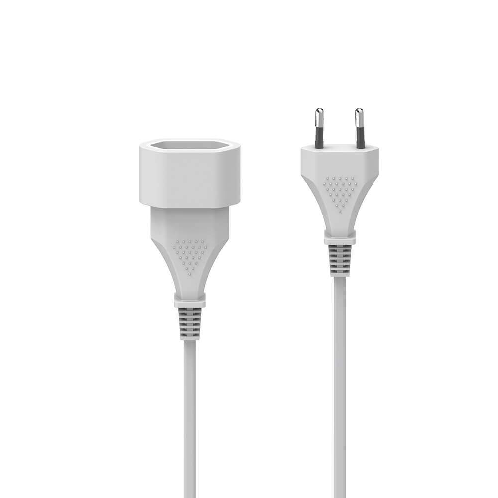 HAMA Forlængerkabel Eurostik Hvid 5,0m