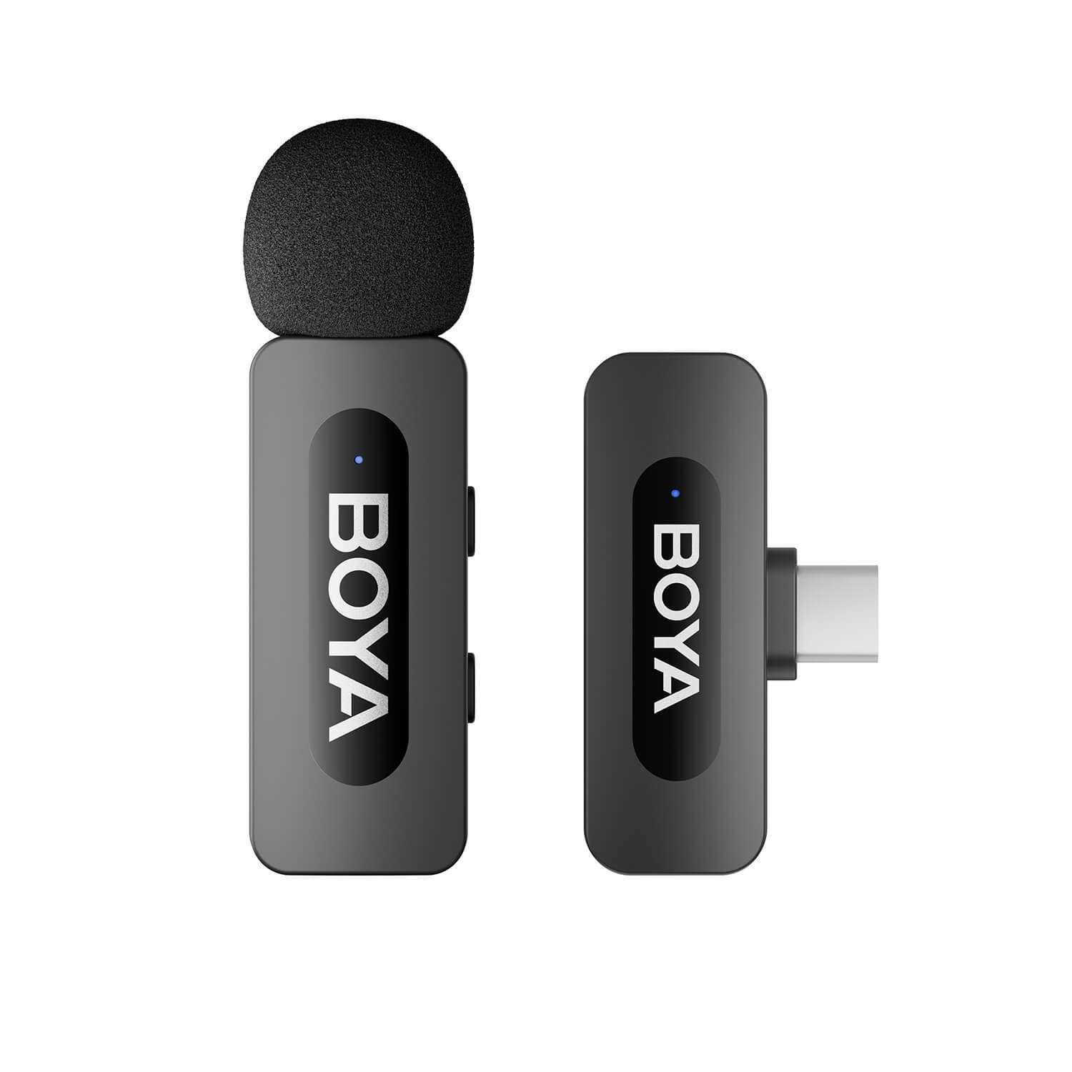 BOYA trådløs mikrofon x1 BY-V10 v2.0 Mini USB-C