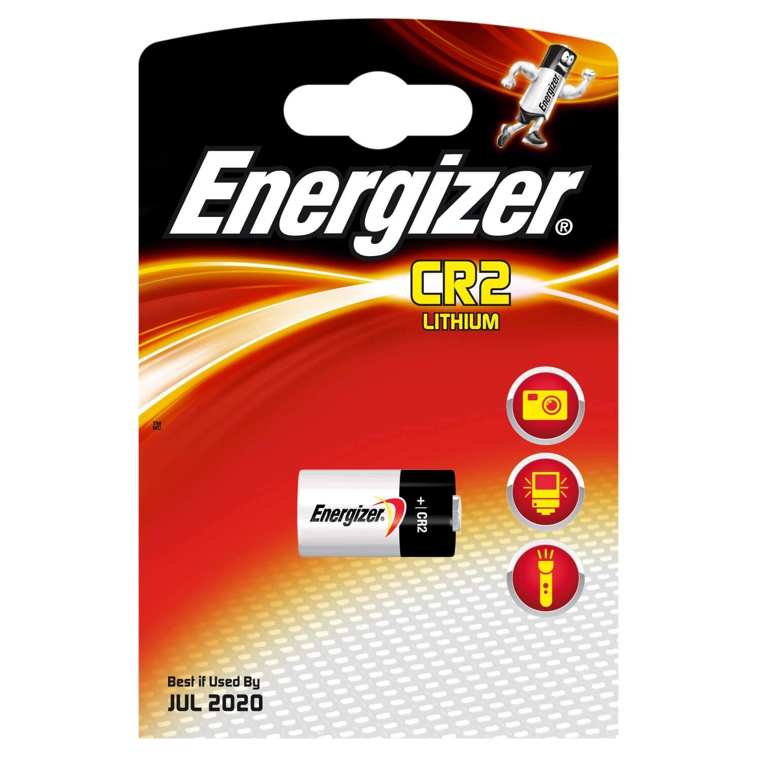 ENERGIZER Batteri CR2 Lithium 1-pak