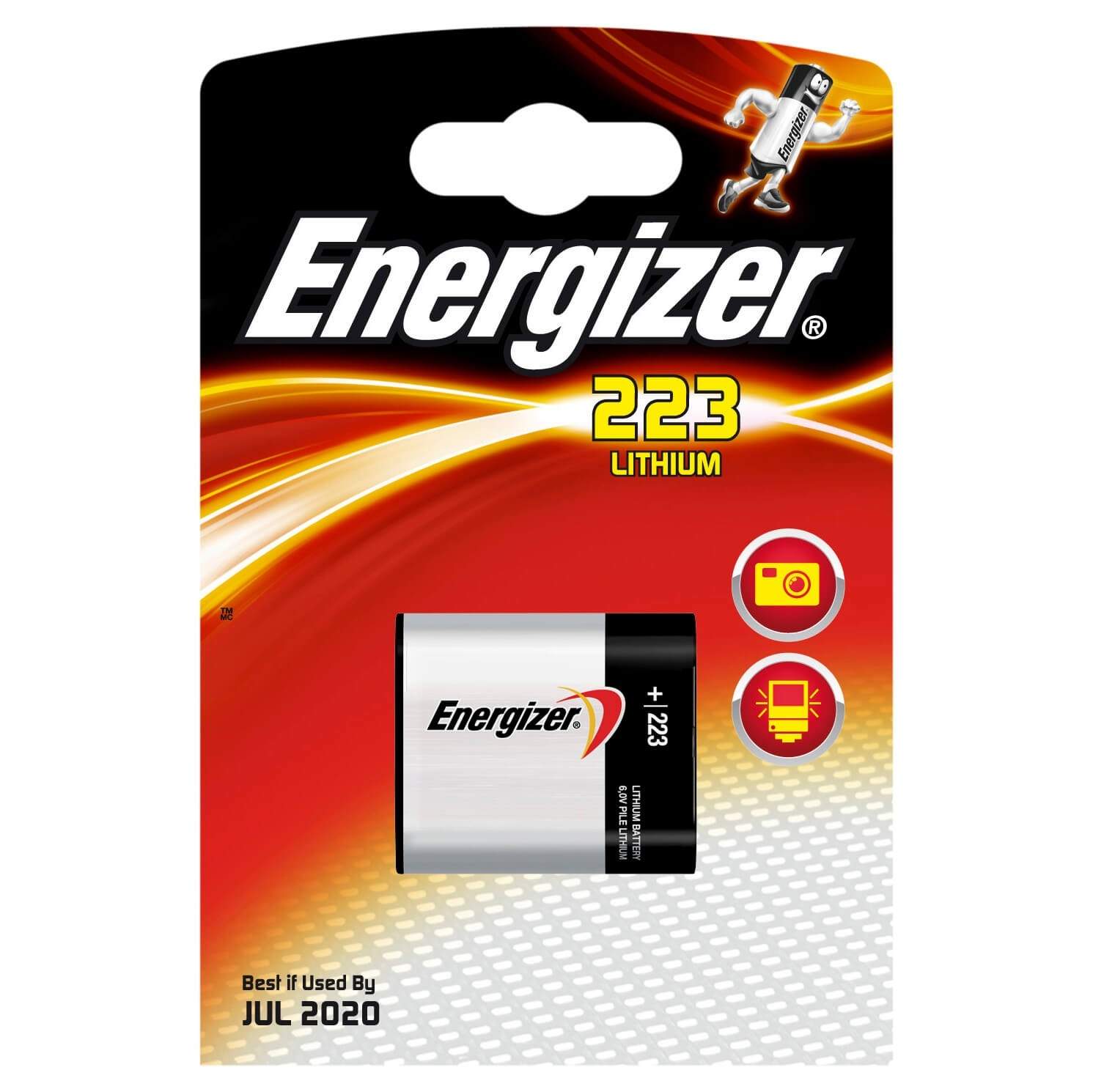 ENERGIZER Batteri CR223 Lithium 1-pak