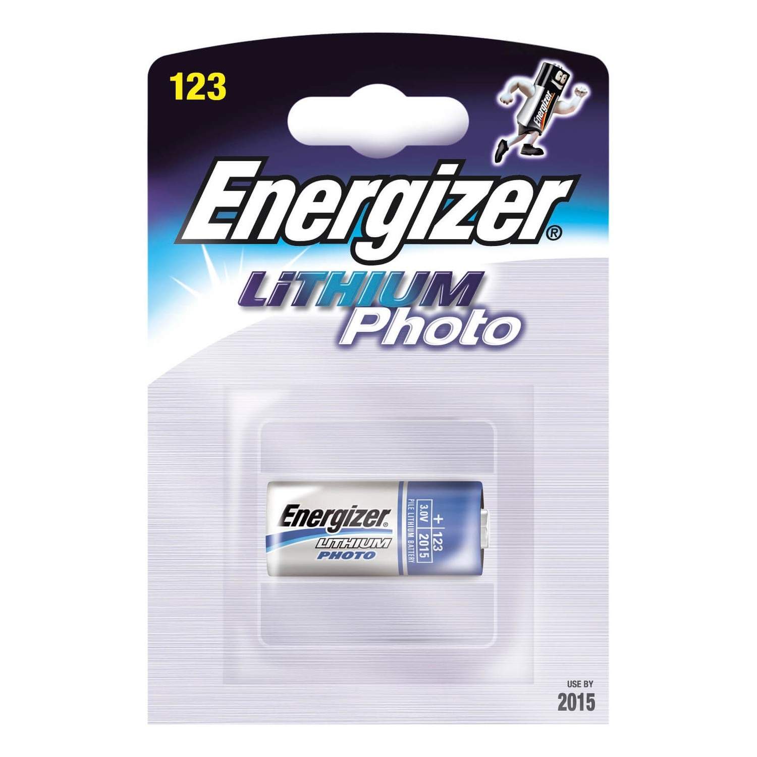 ENERGIZER Batteri CR123 Lithium 1-pak