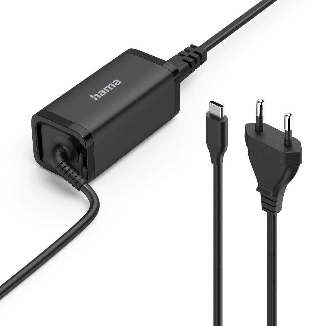 HAMA Notebook Strømforsyning USB-C GaN 100-240V 5-20V/45W