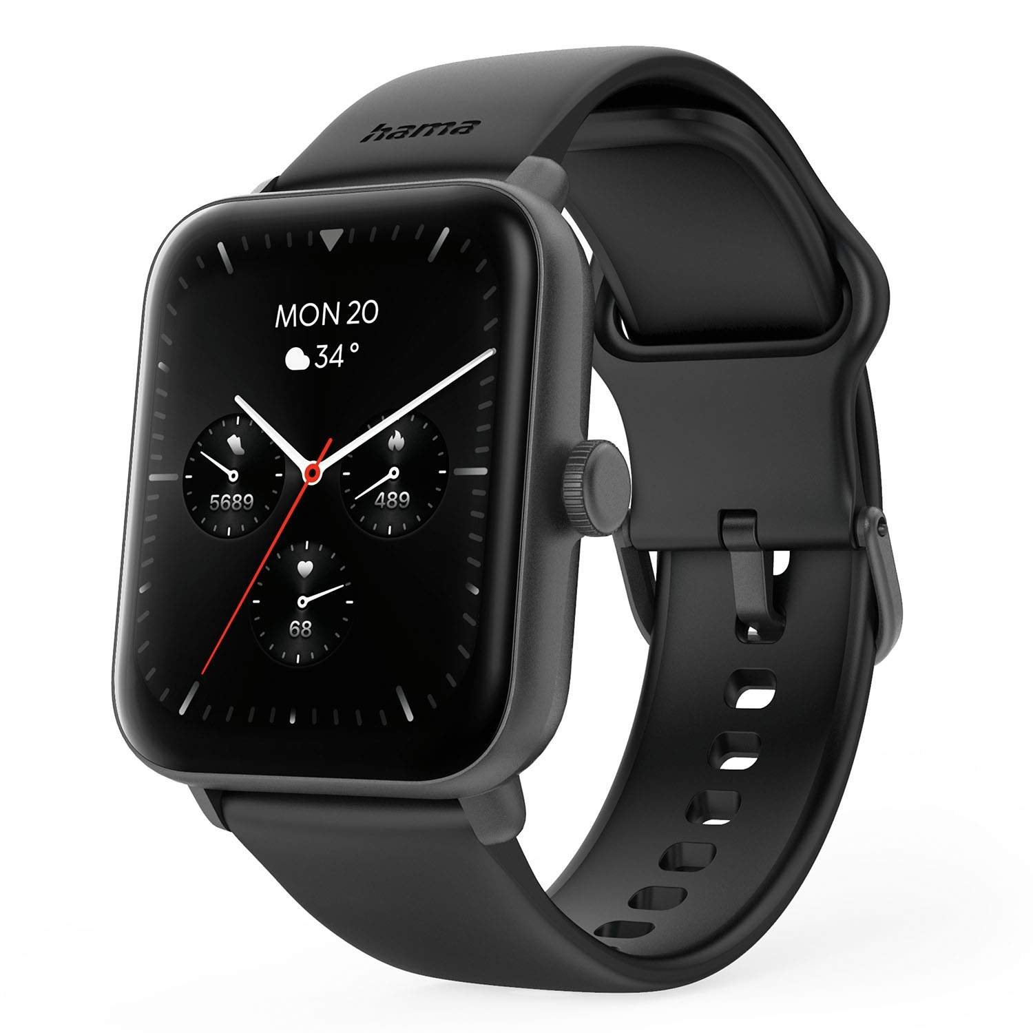 HAMA Smart Watch 6010 musta