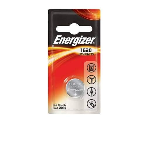 ENERGIZER Batteri CR1620 Lithium 1-pak