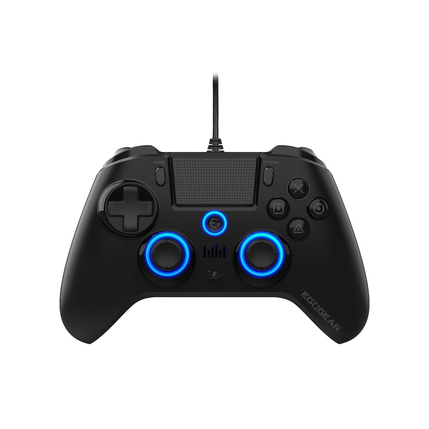 EGOGEAR Controller SC10 Black Wired USB for PS4 | Elektronik - Ljud & Bild - Hörlurar & Headset - Headset | Pryloteket
