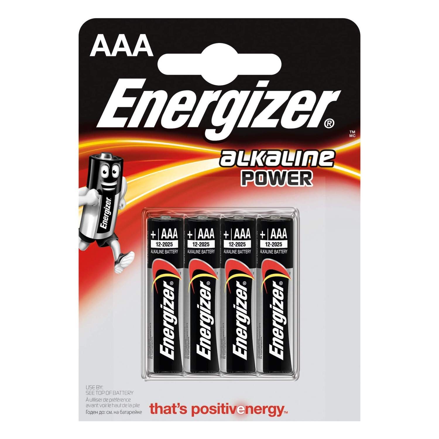 ENERGIZER Paristo AAA/LR03 Alkaliteho 4 kpl