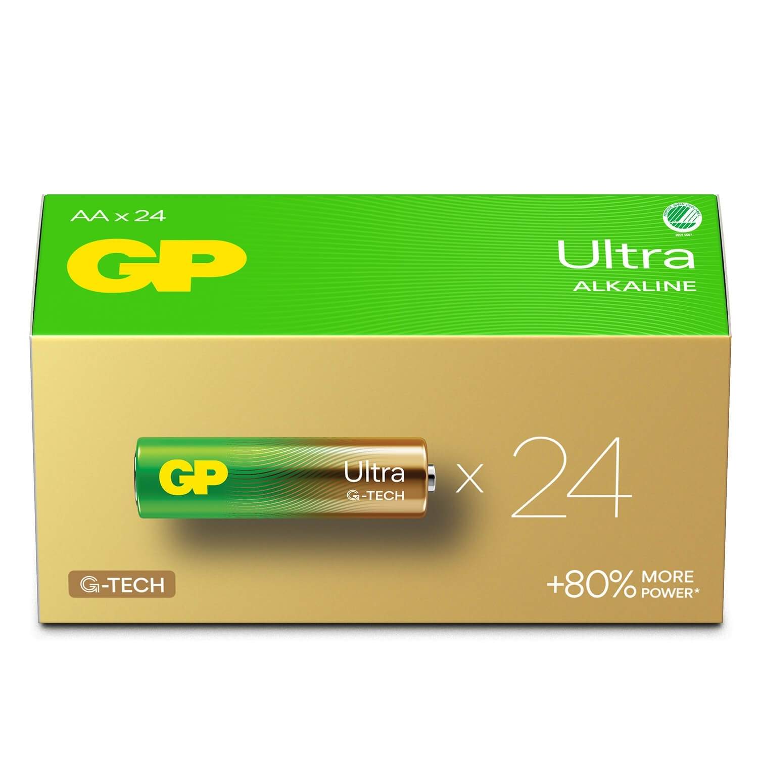 GP Ultra -alkaliparisto AA LR6 24 kpl