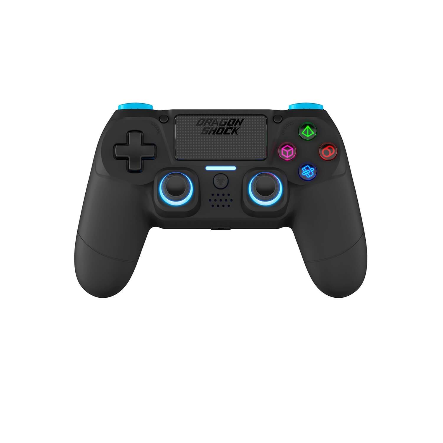 DRAGONSHOCK Controller Mizar Wireless BT til PS4 Black