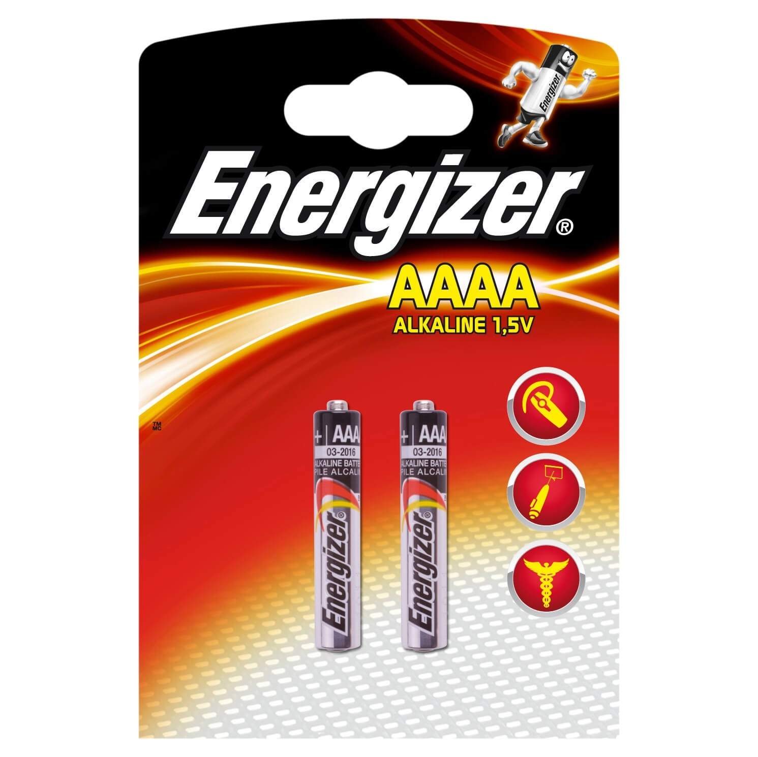 ENERGIZER Batteri AAAA/LR61 Ultra + 2-pak