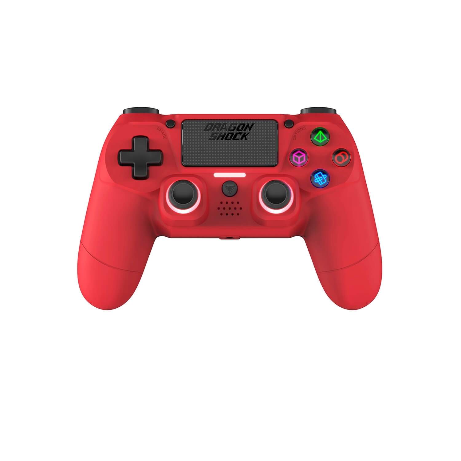 DRAGONSHOCK Controller Mizar Wireless BT til PS4 Red