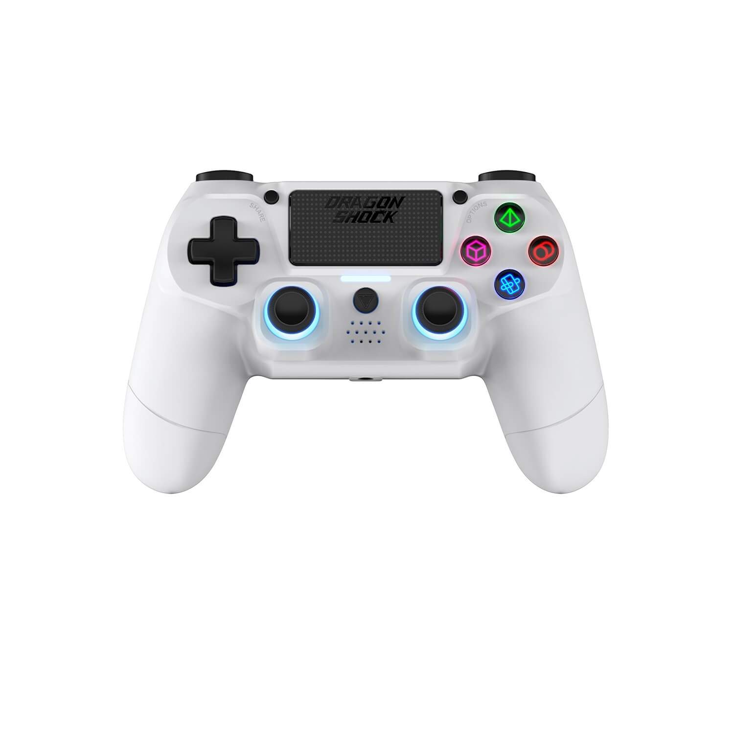 DRAGONSHOCK Controller Mizar Wireless BT til PS4 White
