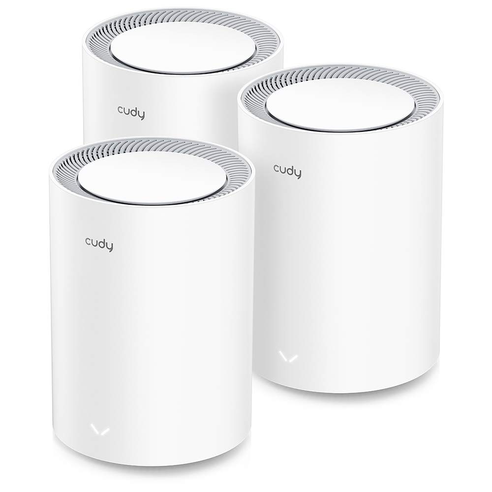 CUDY Mesh Solution M1800 3-pk AX1800 Gigabit Wi-Fi 6