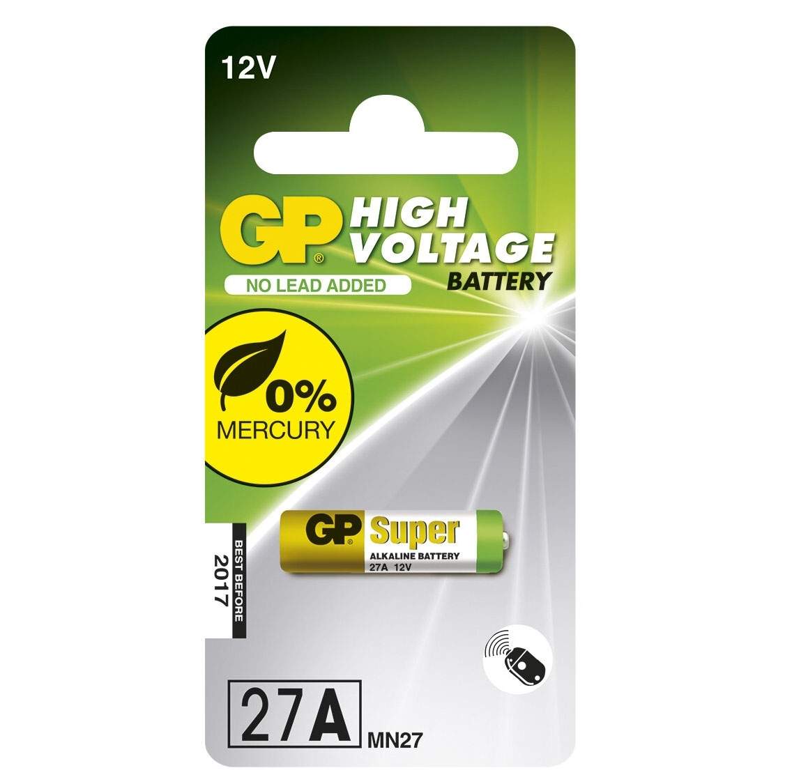 GP Super Alkaline Batteri 27A 1-pak