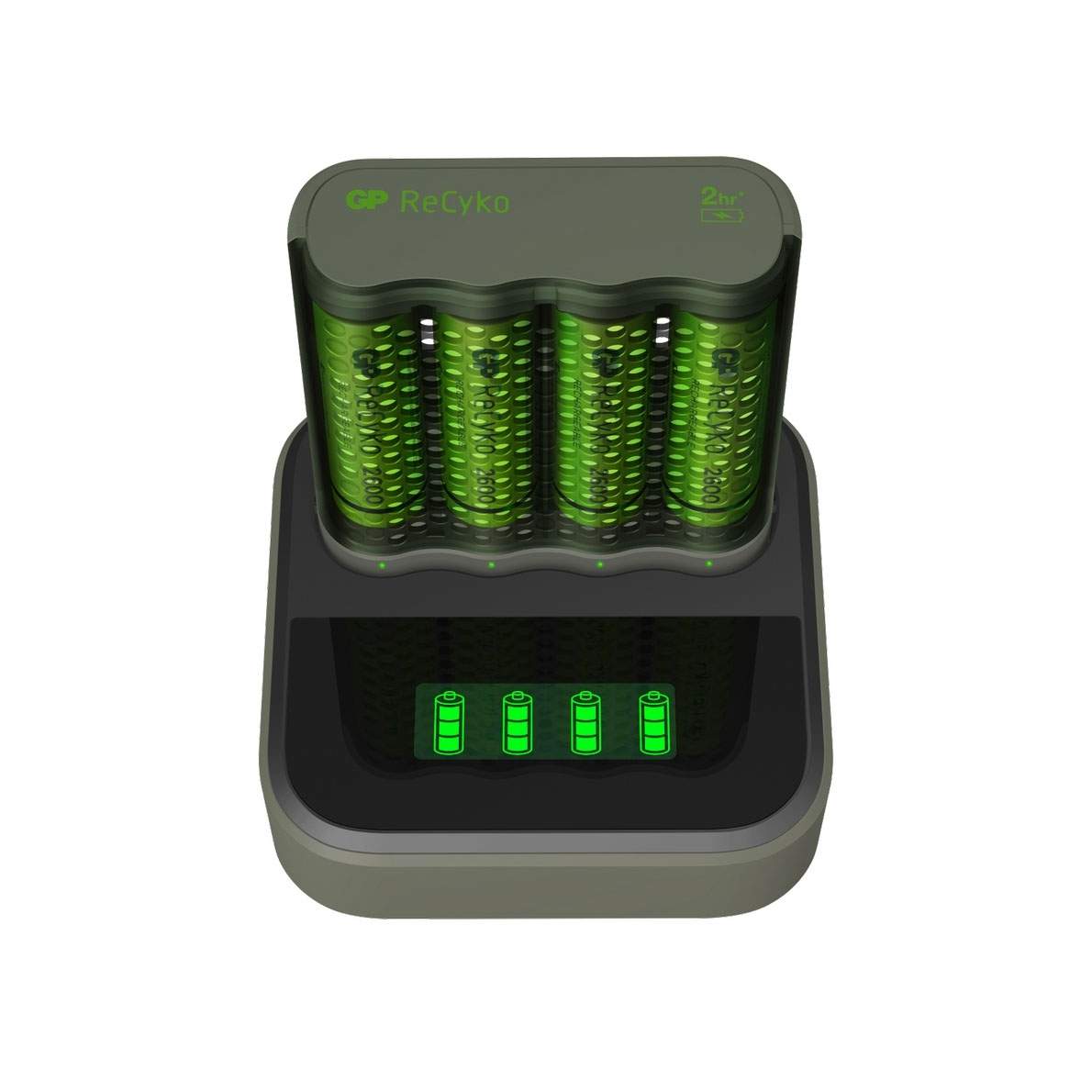 GP Speed ​​Charger M452 + D451 4xAA 2600mAh