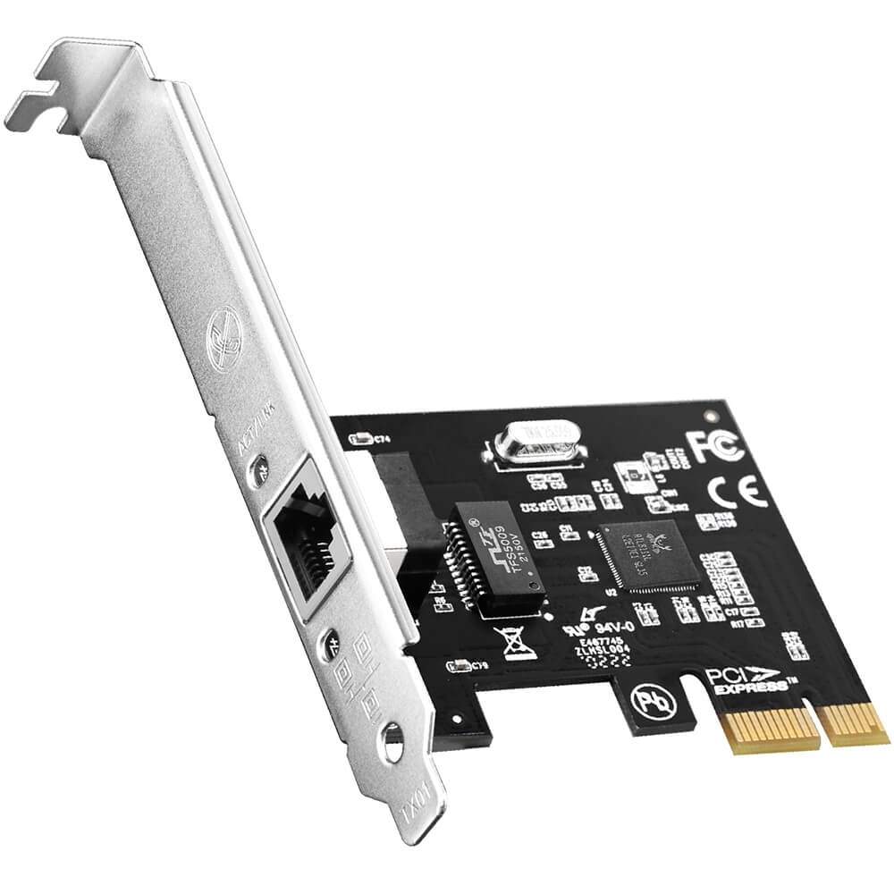 CUDY Adapter PCI-E PE25 2,5 Gigabit 1P lavprofil