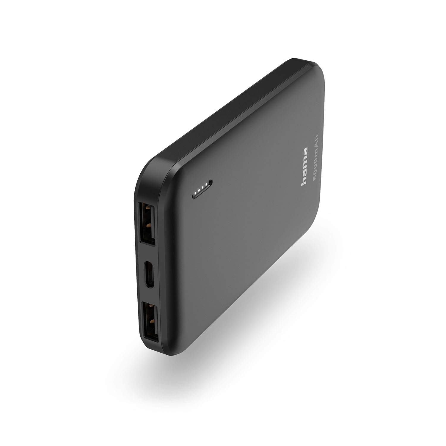 HAMA Powerbank 5000mAh 2xUSB-A antracit